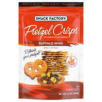 Snack Factory Pretzel Crisps, Buffalo Wing, Deli Style - 7.2 Ounce 