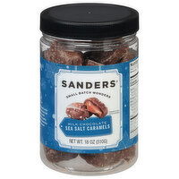 Sanders Sea Salt Caramels, Milk Chocolate - 18 Ounce 