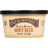 New Bridge Cheese Spread, Spicy Beer - 7 Ounce 