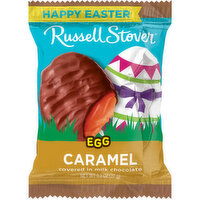 Russell Stover Caramel Milk Chocolate Candy Easter Egg - 1.3 Ounce 