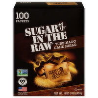 Sugar In The Raw Cane Sugar, Turbinado - 100 Each 