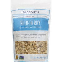 Made With Granola with Flax, Blueberry - 13 Ounce 