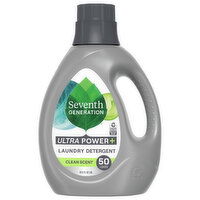 Seventh Generation Laundry Detergent, Clean Scent - 87.5 Fluid ounce 