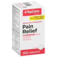 TopCare Pain Relief, Regular Strength, 325 mg, Tablets