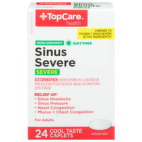 TopCare Sinus Severe, Daytime, Caplets