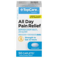 TopCare All Day Pain Relief, 220 mg, Caplets