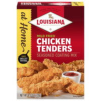 Louisiana Fish Fry Products Seasoned Coating Mix, Chicken Tenders, Mild Fried - 4.5 Ounce 