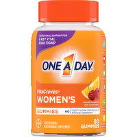 One A Day Multivitamin/Multimineral, Women's, Gummies - 80 Each 