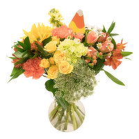 Fresh Large Seasonal Vased Flower Arrangement