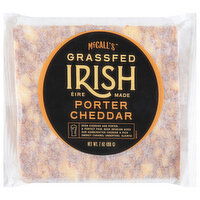 McCall's Cheese, Porter Cheddar - 7 Ounce 