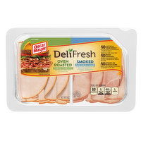 Oscar Mayer Deli Fresh Oven Roasted Turkey Breast & Smoked Ham Combo - 9 Ounce 