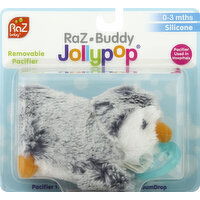 RaZbaby Pacifier, Raz-Buddy, 0-3 Months - 1 Each 