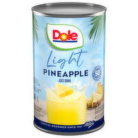 Dole Juice Drink, Light, Pineapple - 46 Fluid ounce 