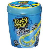 Juicy Drop Candy, Gummy Dip 'N Stix, Blue Rebel, Age 4+ - 3.4 Ounce 