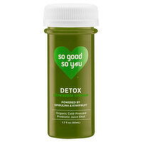 So Good So You Probiotic Juice Shot, Pineapple Orange, Detox - 1.7 Fluid ounce 