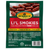 Eckrich Cocktail Smoked Sausage, Li'l Smokies