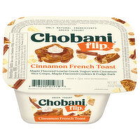 Chobani Yogurt, Greek, Cinnamon French Toast - 4.5 Ounce 