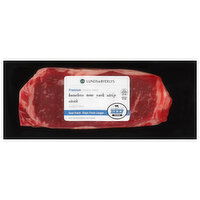 Lunds & Byerlys Beef, New York Strip Steak, Boneless - 1 Each 