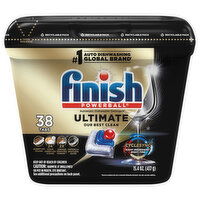 Finish Dishwasher Detergent, Ultimate, Automatic, Tabs - 38 Each 