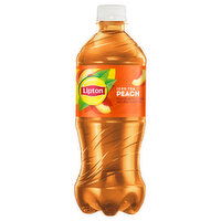 Lipton Iced Tea, Peach - 20 Fluid ounce 