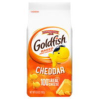 Goldfish Baked Snack Crackers, Cheddar - 6.6 Ounce 