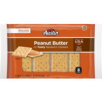 Austin Toasty Sandwich Crackers, Peanut Butter, 8 Pack - 8 Each 