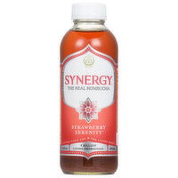 Synergy Kombucha, Strawberry Serenity - 16 Fluid ounce 