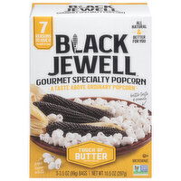 Black Jewell Specialty Popcorn, Gourmet, Touch of Butter - 3 Each 