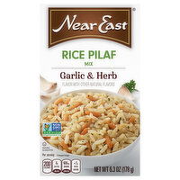 Near East Rice Pilaf Mix, Garlic & Herb - 6.3 Ounce 