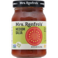 Mrs. Renfro's Salsa, Medium - 16 Ounce 