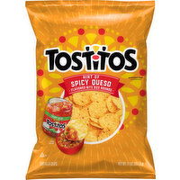 Tostitos Tortilla Chips, Hint of Spicy Queso