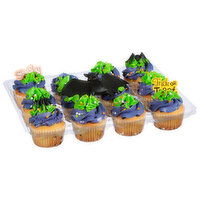 Super 1 Cupcakes, White, Halloween - 1 Each 