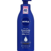 Nivea Body Lotion, Essentially Enriched, Dry to Very Dry Skin - 16.9 Ounce 