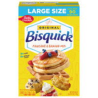 Bisquick Pancake & Baking Mix, Original, Large Size - 60 Ounce 