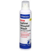 TopCare Saline Wound Wash, Sterile - 7.4 Ounce 