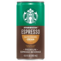 Starbucks Espresso Beverage, Premium, Salted Caramel Cream - 6.5 Fluid ounce 