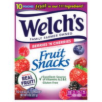 Welch's Fruit Snacks, Berries 'N Cherries - 10 Each 