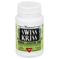 Swiss Kriss Herbal Laxative Tabs, Tablets - 120 Each 