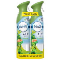 Febreze Air Freshener, Original Gain Scent, Value Pack - 2 Each 