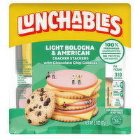 Lunchables Lunch Combinations, Light Bologna & American Cracker Stackers - 3.1 Ounce 