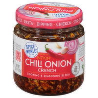 Spice World Chili Onion, Crunch - 6 Ounce 