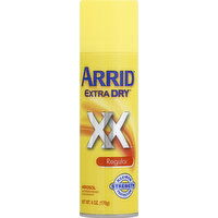 Arrid Antiperspirant Deodorant, Aerosol, Regular - 6 Ounce 