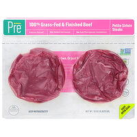 Pre Petite Sirloin Steaks, 100% Grass-Fed & Finished Beef - 10 Ounce 