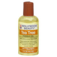 Hollywood Beauty Oil, Premium, Tea Tree - 2 Fluid ounce 