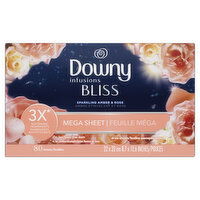 Downy Infusions Liquid Fabric Softener, BLISS, Amber and Rose