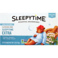 Celestial Seasonings Sleepytime Extra Caffeine Free Herbal Supplement Tea Bags - 1.2 Ounce 