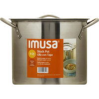 Imusa Stock Pot, 8 Quart - 1 Each 