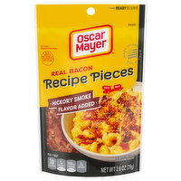 Oscar Mayer Real Bacon, Hickory Smoked Flavor, Recipe Pieces - 2.8 Ounce 