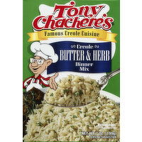 Tony Chachere's Dinner Mix, Creole Butter & Herb - 7 Ounce 