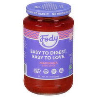 Fody Pasta Sauce, Marinara - 19.4 Ounce 